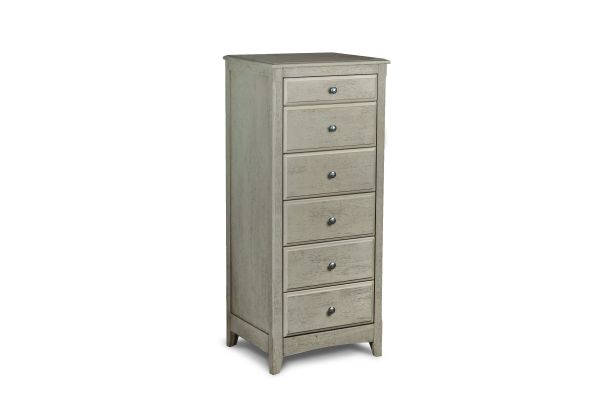 Chesapeake 6 Drawer Lingerie Chest Brushed Driftwood