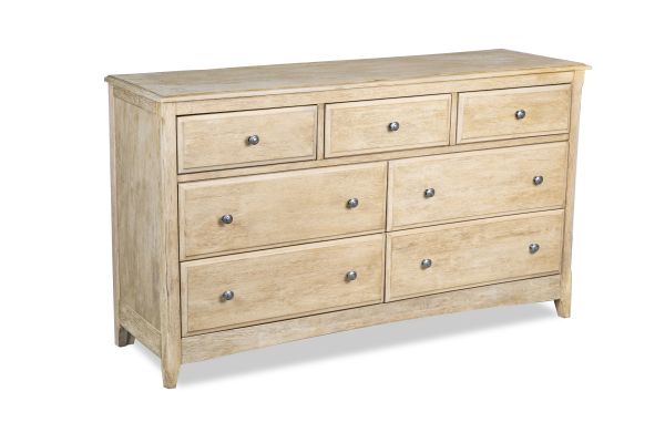 Chesapeake 7 Drawer Dresser Harvest Brown