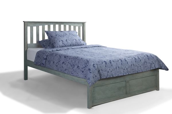 Mainsail Eastern King Complete Bed (K-Series) Antique Blue