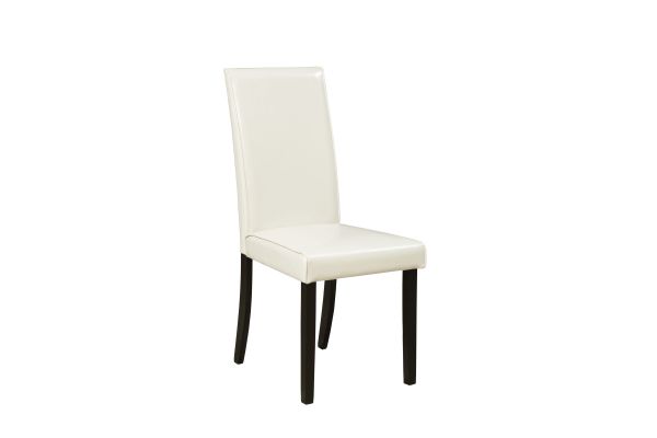 Kimonte Dining Upholstered Side Chair in White by Ashley