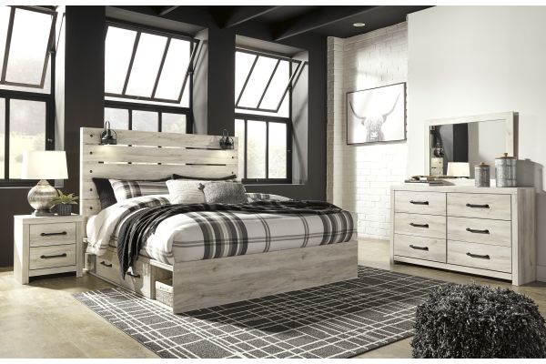 Wilder White 5-Piece King Bedroom Set 