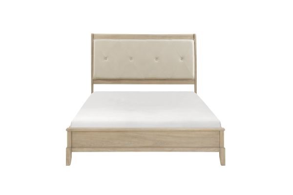Cotterill Full Upholstered Wood Bed