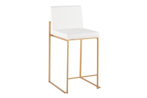 Fuji High Back Counter Stool By LumiSource