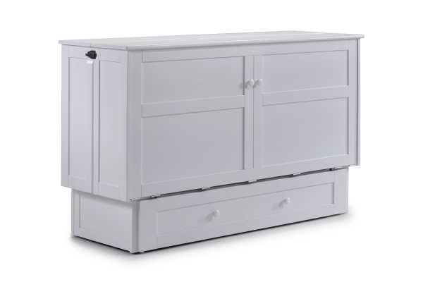 Clover White Murphy Cabinet  