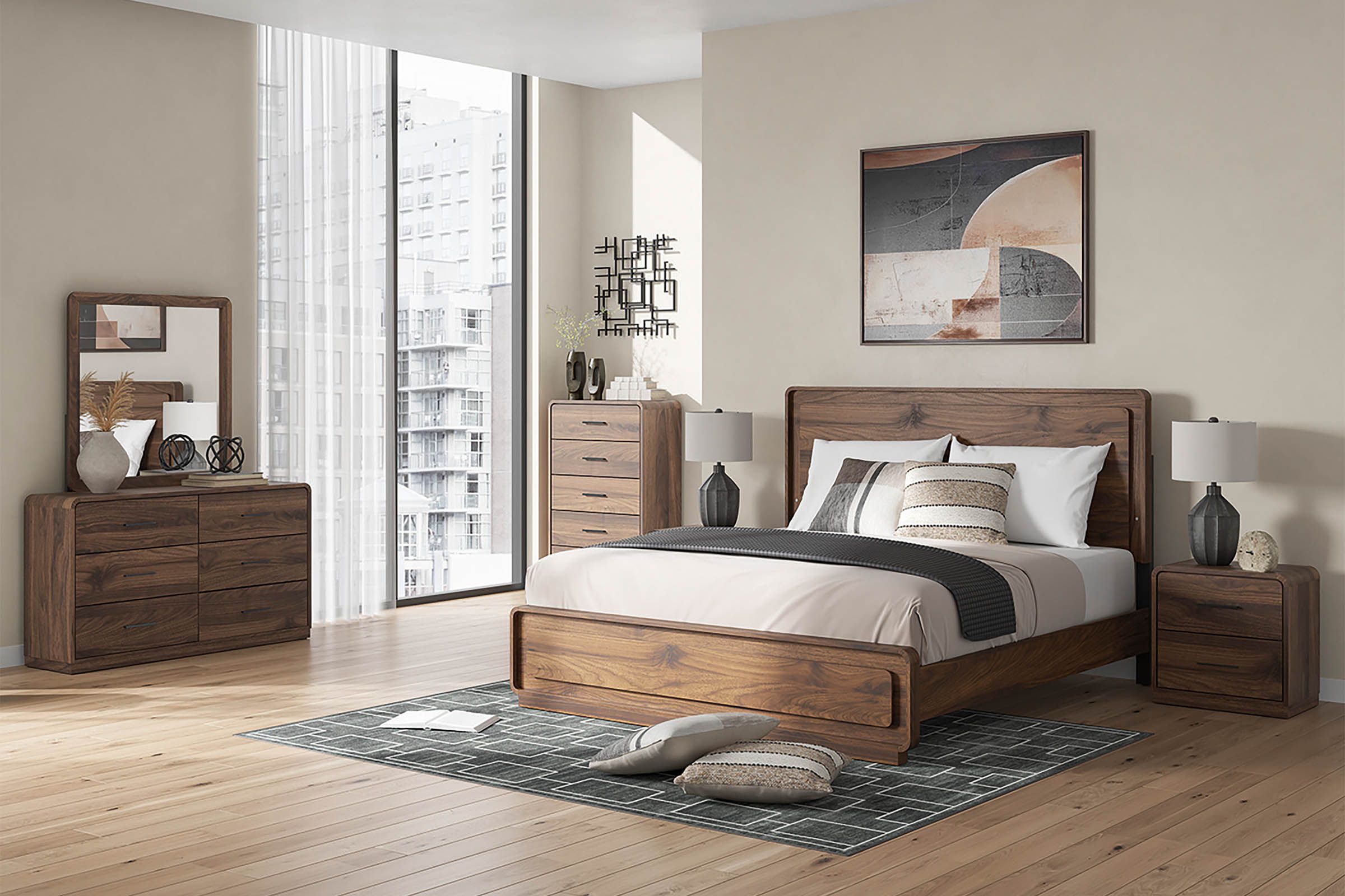 Aero 5-Piece King Bedroom Set at Gardner White