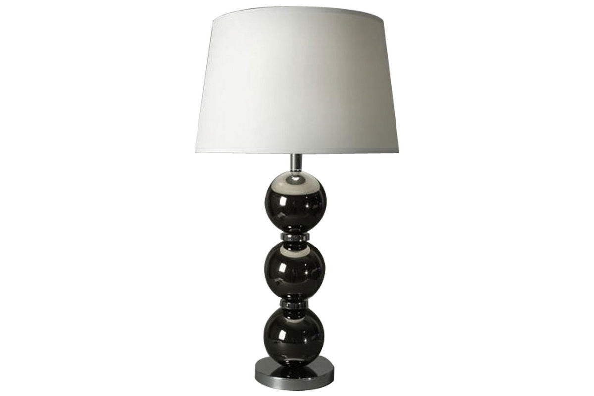 Three Reﬂective Orb Table Lamp at GardnerWhite