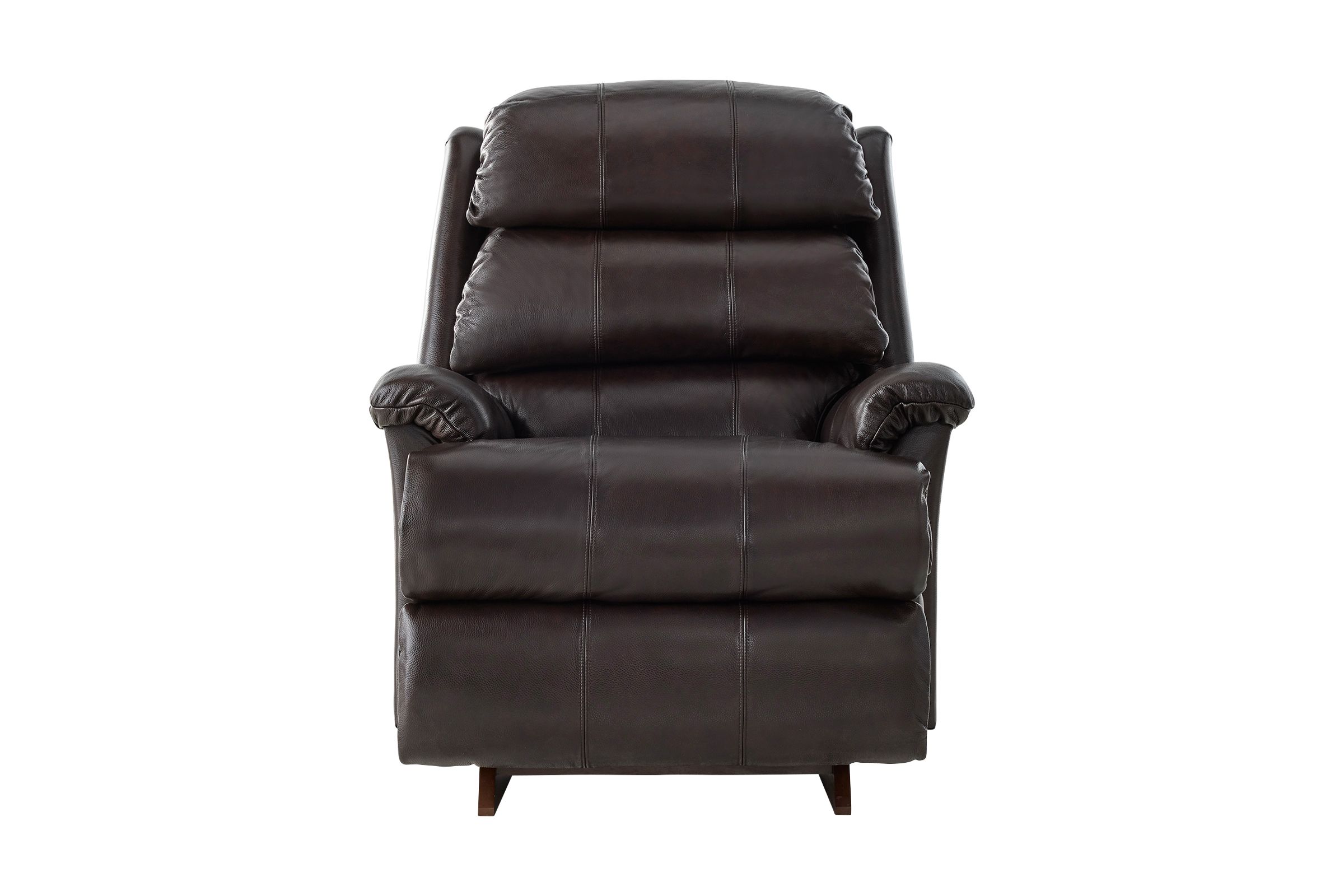 Astor Brown Triple Power Rocker Recliner by La-Z-Boy at Gardner White