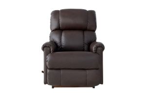 Rowan Brown Leather Rocker Recliner by La-Z-Boy at Gardner White