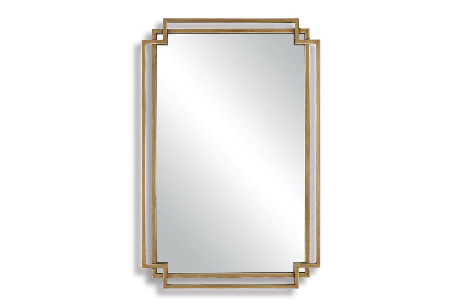 Uttermost W00567 - Brushed Gold Mirror at Gardner White
