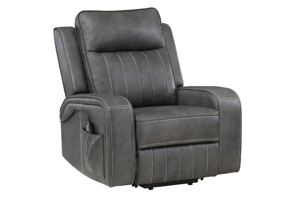 Realynn Grey Power Lift Chair