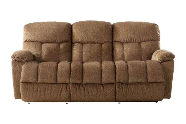 Morrison Mocha Dual Power Reclining Sofa by La-Z-Boy