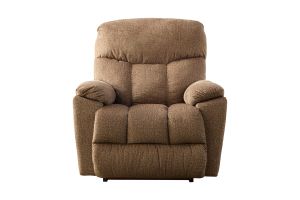 Reed Walnut Leather Rocker Recliner by La-Z-Boy at Gardner White