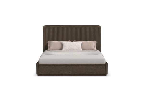 Athens King Panel Storage Bed