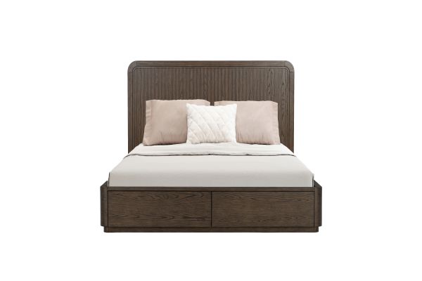 Athens Queen Panel Storage Bed