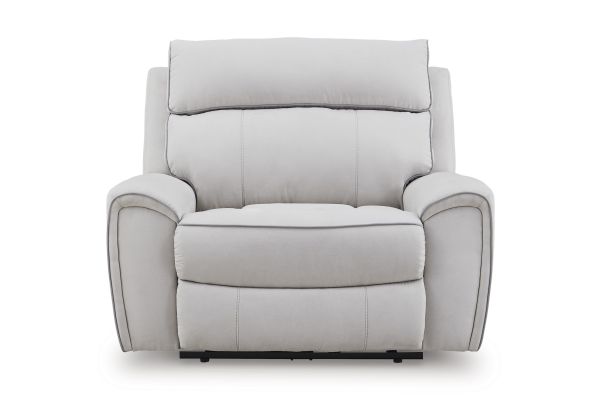 Social Pointe Pearl/Ash Power Recliner