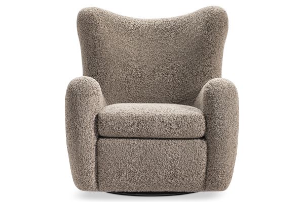 Bernhardt Silvi Fabric Swivel Chair