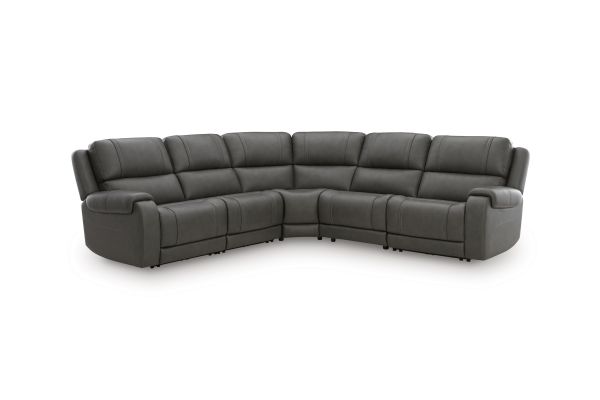 5Z - Pittson Anchor 5-Piece Power Reclining Sectional