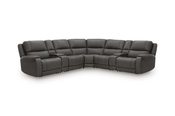 5Z - Pittson Anchor 7-Piece Power Reclining Sectional