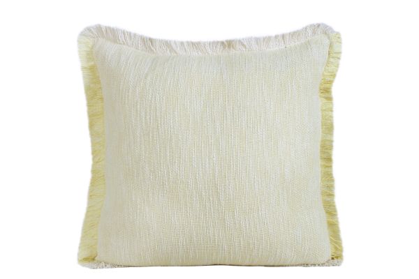 Francisco Unique Neutral Two-Tone Cotton with Fringe 20