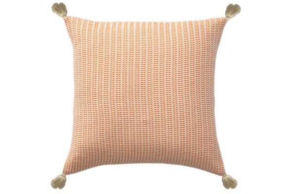 Orange Transitional Stripes Cotton 18