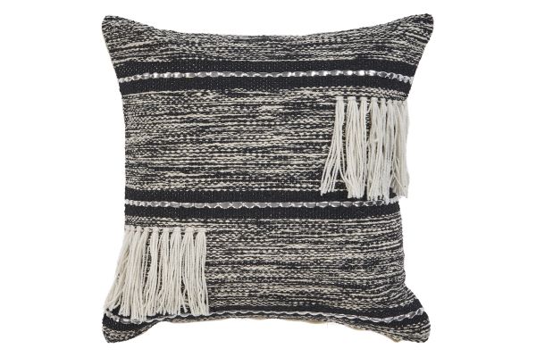Black Fringe Metallic 18