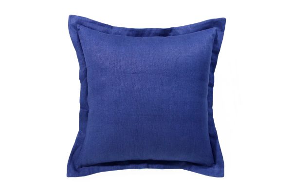 Estate Hand-Woven Navy Solid Linen 20