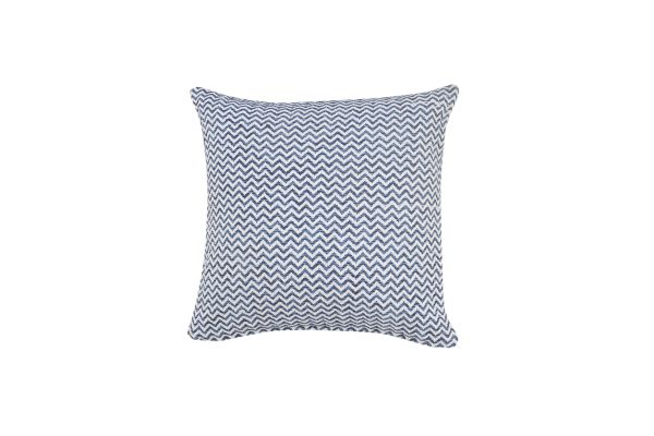 Blue and White Chevron 22