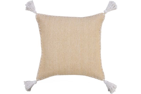Hugo Solid Stonewash Boho Farmhouse Embroidered Edge 20