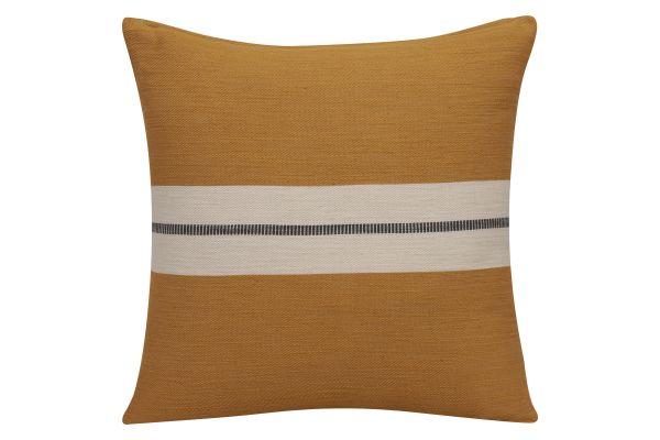 Wilmington Yellow/Gray Striped Cotton 20