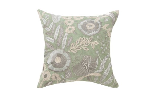 Christian Contemporary Floral Embroidered Cotton 24