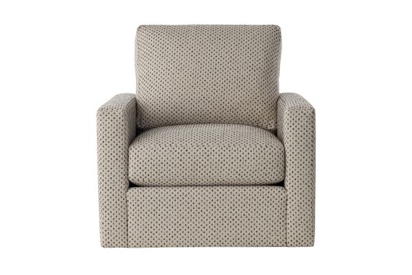 Finn Dove Swivel Chair by Norwalk Furniture