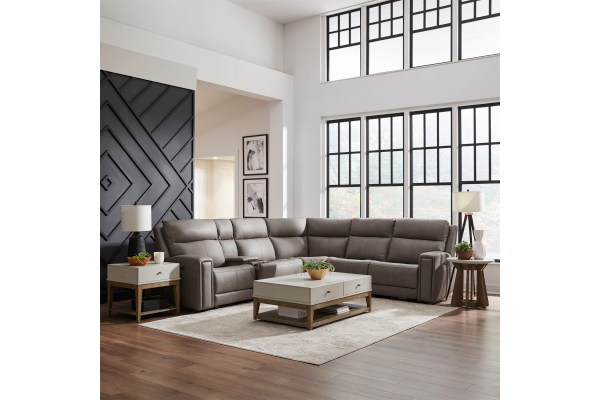 Camden Gray 6 Piece Sectional