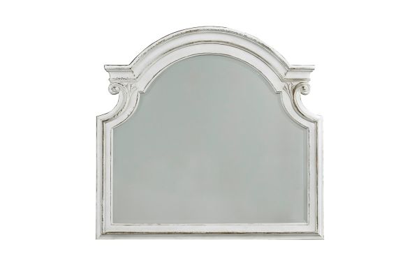 Magnolia Manor White Mirror