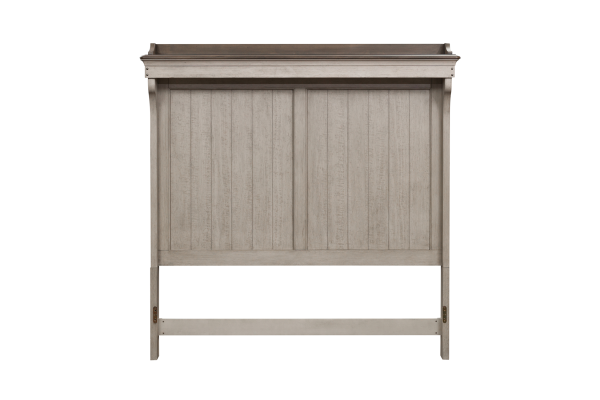 Ivy Hollow White Queen Mantle Headboard