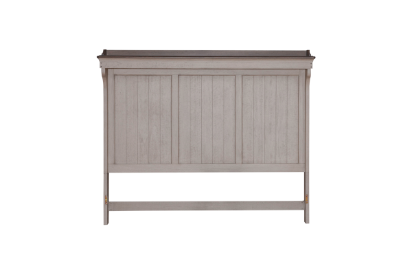 Ivy Hollow White King Mantle Headboard