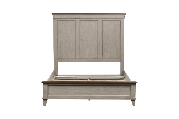Ivy Hollow White Queen Panel Bed