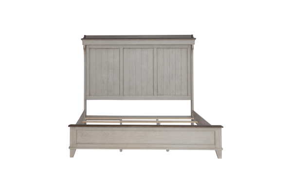 Ivy Hollow White King Mantle Bed