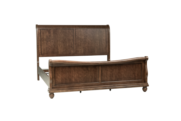 Rustic Traditions Cherry King Sleigh Bed