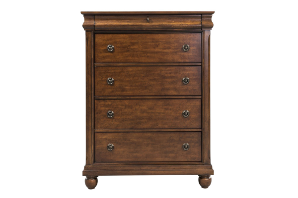 Rustic Traditions Cherry 5 Drawer Chest
