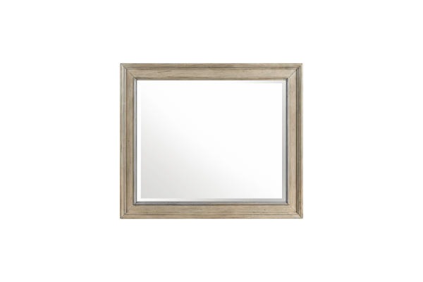Rustic Traditions Brown Landscape Mirror