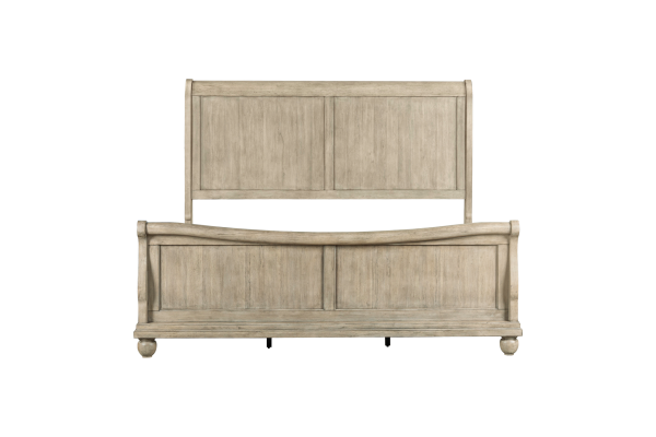 Rustic Traditions Brown Queen Sleigh Bed