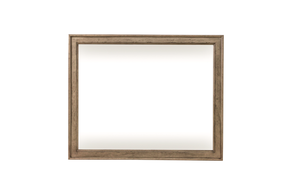 Americana Brown Landscape Mirror