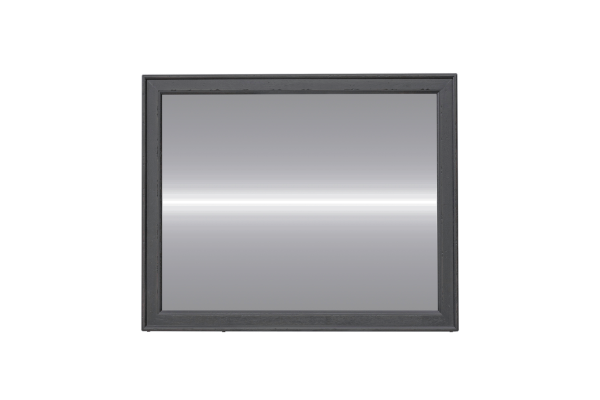 Americana Black Landscape Mirror