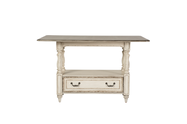Magnolia Manor White Gathering Table