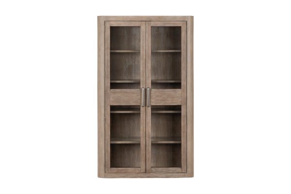 South Bend Brown Bunching Display Cabinet