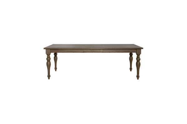 Americana Brown Rectangular Leg Table