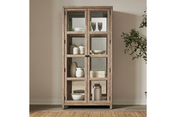 Proximity Place Brown Bunching Display Cabinet