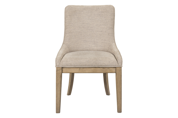 Proximity Place Brown Upholstered Side Chair