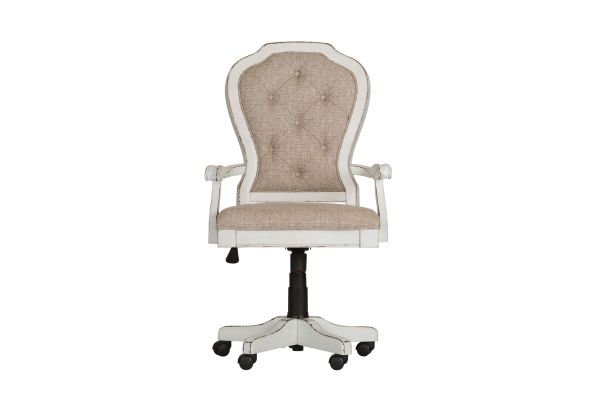 Magnolia Manor White Jr. Executive Desk Chair