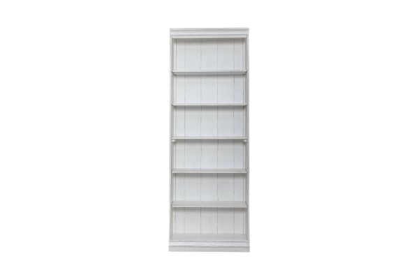 Magnolia Manor White 84 Inch Bookcase